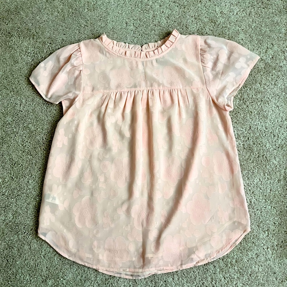 NWOT LOFT floral blouse